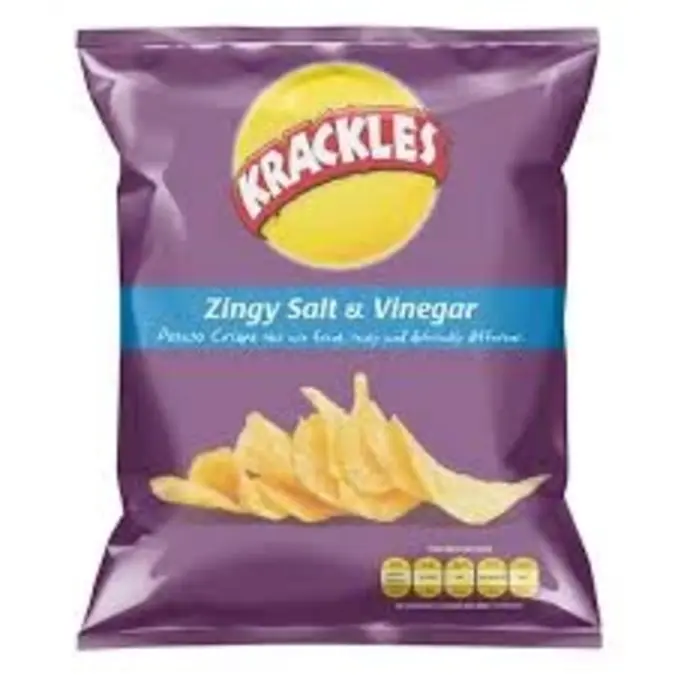 Krackles Zingy Salt& Vine 30Gm